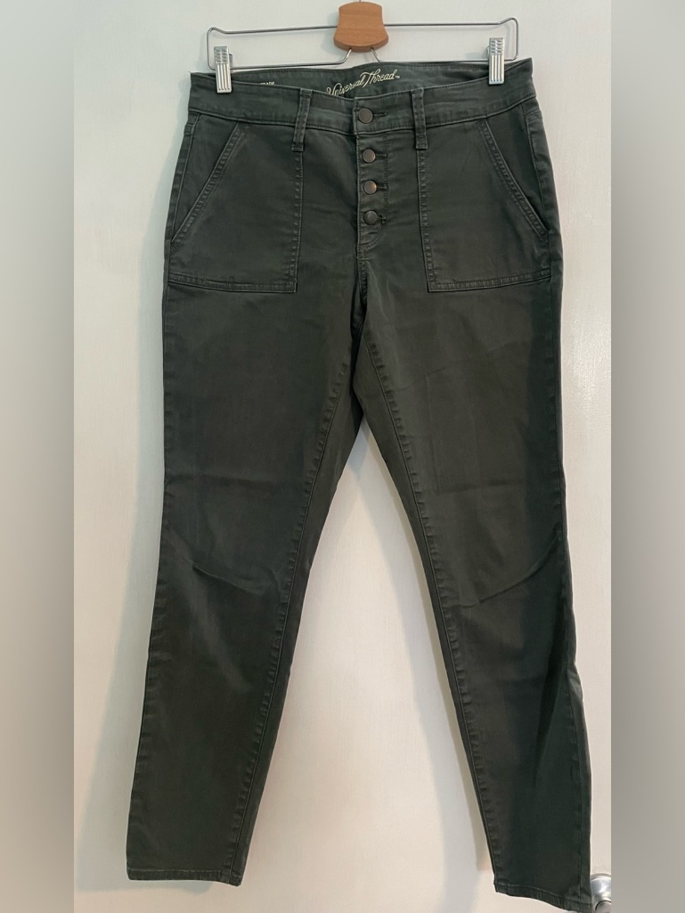 Universal Thread MidRise Evergreen Button-Fly Jeans Fair Trade